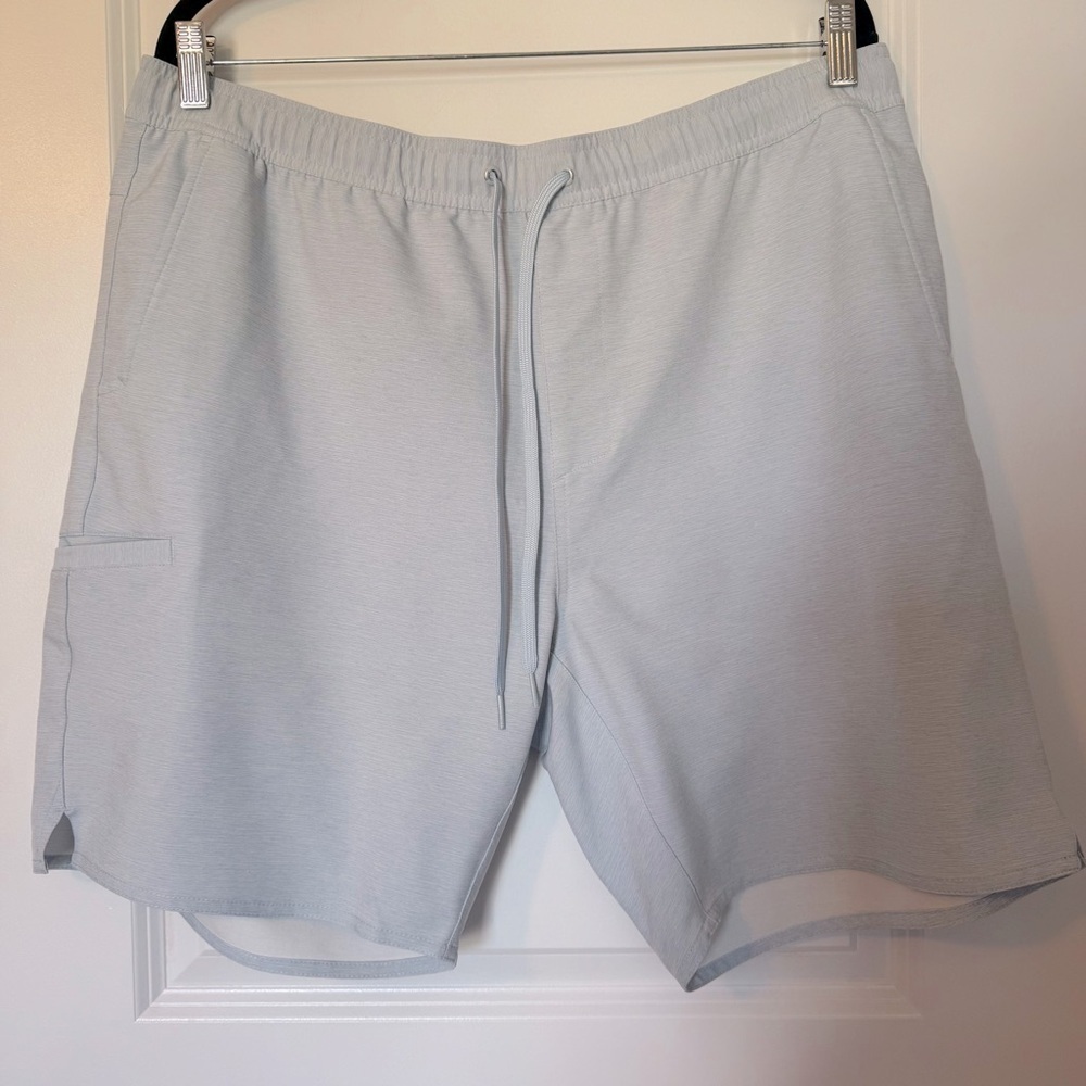 Roundtree & Yorke Men's Light Blue Performance XL Shorts
